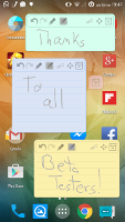 Multiple floating QuickNotes