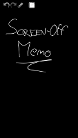 Screen-off Memo (from 1.2.36 version)